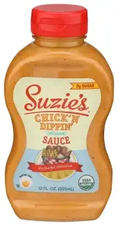 Suzie'S Organic Chicken Dippin Sauce 12 Oz