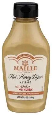 Maille, Mustard Hot Honey Dijon Squeeze Bottle, 9.4 Oz(Case Of 6)
