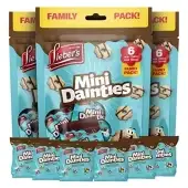 Lieber?S Mini Dainties - Crispy Mini Cookies - Cookies Individually Wrapped - Chocolate Fudge Lined 