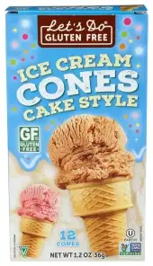 Let'S Do Gluten Free Ice Cream Cones Cake Style