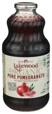 Lakewood Organic Pure Juice Fresh Pressed Pomegranate 32 Fl Oz