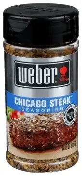 Weber Chicago Steak? Seasoning Gluten Free 5.5 Oz Shaker