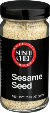 Sushi Chef White Sesame Seeds 3.75Oz