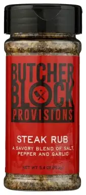 Butcher Block Provisions Steak Rub 5.4Oz
