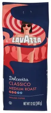 Lavazza Classico Medium Roast Ground Coffee - 12Oz