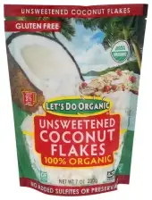 Let'S Do Organic Coconut Flakes 7Oz