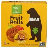 Bear Snacks Fruit Roll Tropcl Multpk