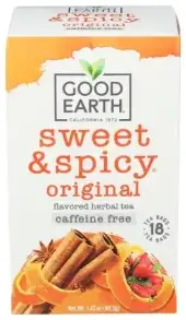Good Earth Tea Organicnl Swt&Spcy Decaf Blend