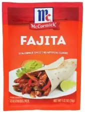 Mc Cormick Seasoning Fajitas