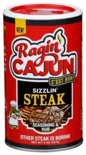 Ragin Cajun Seasoning Sizzlin Steak