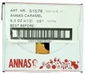 Annas Thins Cookie Caramel