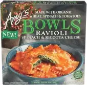 Amys Bowl Spinach Ravioli