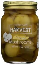 Preserved Harvest Mushrooms Pickled