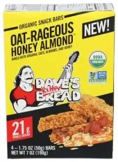 Daves Killer Bread 4Mp Oat Honey Almond W Bar