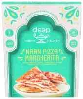 Deep Indian Kitchen Pizza Naan Margherita