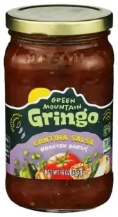 Green Mountain Gringo Salsa Cantina Roasted Garlic