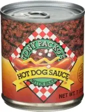 Tony Packos Hot Sce Dog