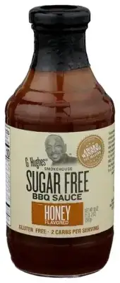 G Hughes Sauce Bbq Sf Honey