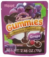 Kasugai Gummy Frutia Chocolate Grape