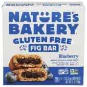 Natures Bakery Fig Gf Blueberry 6Ct Bar