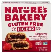 Natures Bakery Gf Fig Raspberry 6Ct Bar