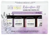 Aura Cacia Ess Oil Relaxtn Kit 4Pk