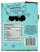 Tehuacan Brillante Water Sprkl Mineral 12Pk