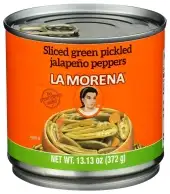 La Morena Jalapeno Sliced