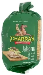 Charras Tostada Jalapeno