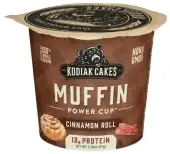 Kodiak Muffin Cup Cinnamonmn Roll