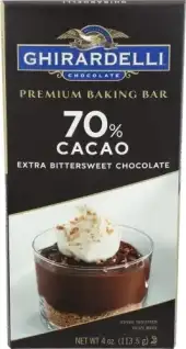 Ghirardelli Choc Bkng Bar 70 Ex Butterswt