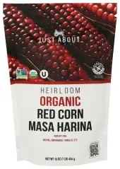 Just About Foods Masa Harina Red Organic