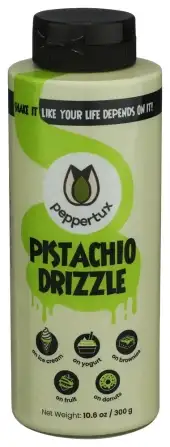Peppertux Pistachio Drizzle
