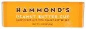 Hammonds Candies Choc Bar Dark Peanut Butter Cup