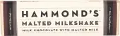 Hammonds Candies Choc Bar Malted Milkshake