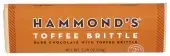 Hammonds Candies Bar Choc Toffee Brittle