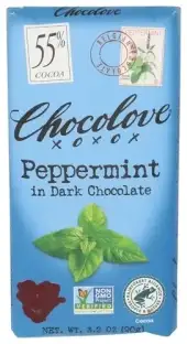Chocolove Choc Bar Drk Choc Pprmnt