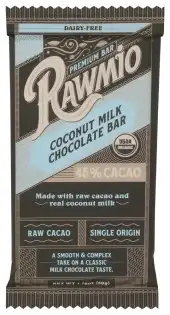 Rawmio Bar Choc Ccntmilk 45Pcnt