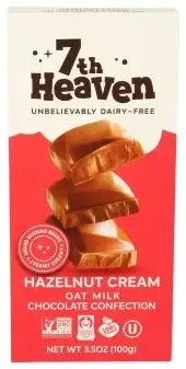 7Th Heaven Choc Bar Hazelnut Cream