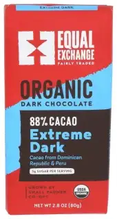Equal Exchange Bar Choc Dk Extraeme Organic