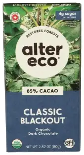 Alter Eco Choc Drk Blackout 85%
