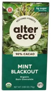 Alter Eco Choc Bar Suprdrk Mnt Organic