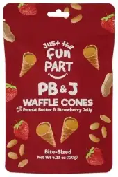 Just The Fun Part Cones Wfl Fd Ptbutter Strby