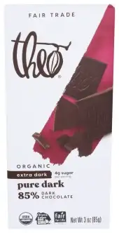 Theo Chocolate Choc Bar Drk 85%