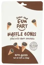 Just The Fun Part Waffle Cone Mini Dk Choc