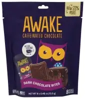 Awake Choc Dark Bag 8Ct