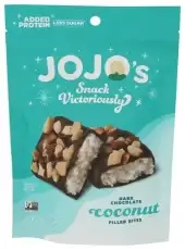 Jojos Chocolate Bites Choc Drk Coconut