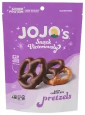 Jojos Chocolate Bites Pretzel Choc Drk