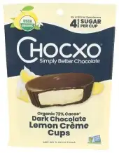 Chocxo Choc Cup Dk Lemon Crm