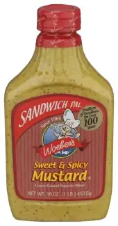 Woeber Mustard Sndwch Pal Swt Spicy